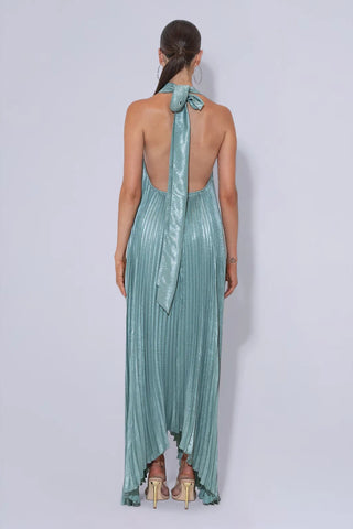 L'idee Opera Gown in Evergreen Shimmer