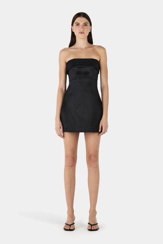 Hansen & Gretel Martina Mini Dress in Black