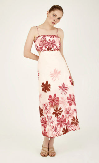 Especia Capsicum Midi Dress