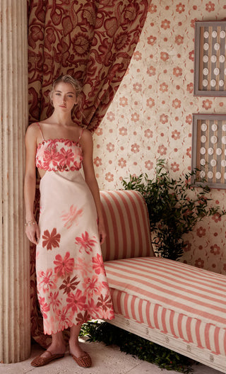 Especia Capsicum Midi Dress