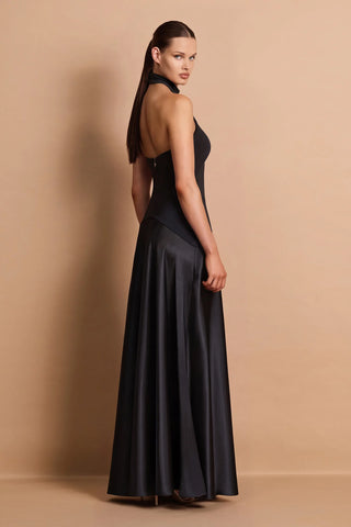 Nookie Alice High Neck Maxi in Black