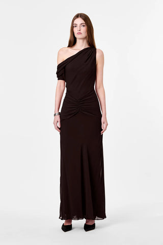 Nicholas Elza Dress in Cacao