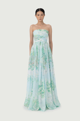 Sau Lee Camille Maxi Dress