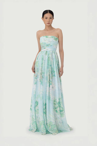 Sau Lee Camille Maxi Dress