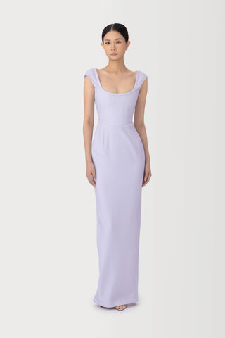 Sau Lee Brooke Gown in Dusty Lavender