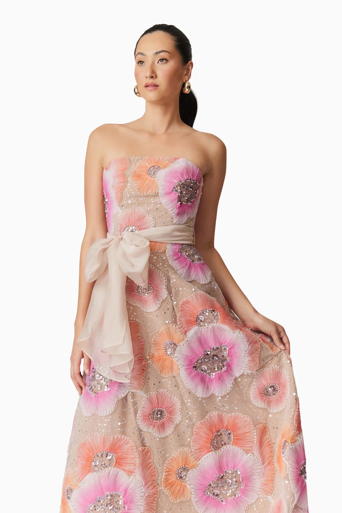 Elliatt Brittany A-Line Midi Dress TrenLend Elliatt Brittany A-Line Midi Dress TrenLend