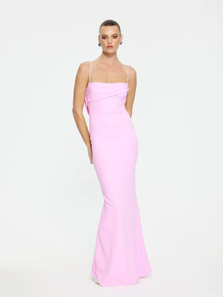 Effie Kats Havilland Gown in Taffy Pink