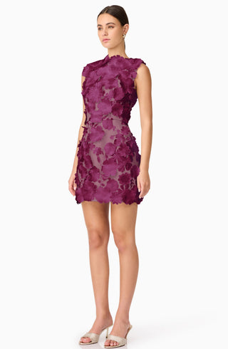 Elliatt Yvette Mini Dress in Berry
