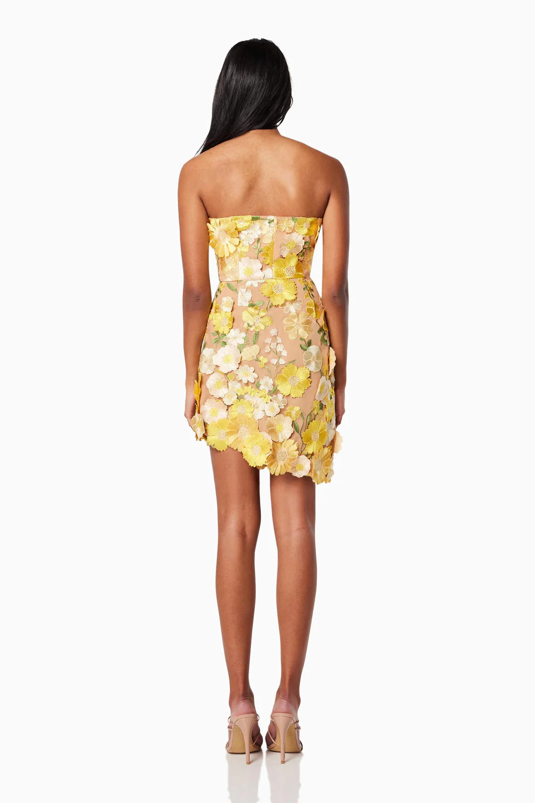 Elliatt New Age 3D Floral Mini Dress TrenLend Elliatt New Age 3D Floral Mini Dress TrenLend
