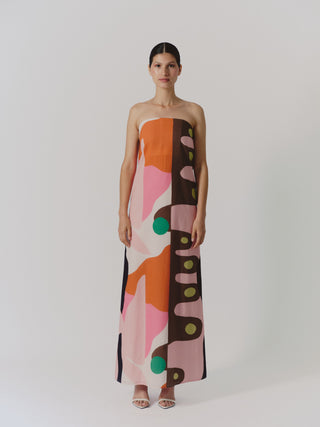 De Loreta Aloe Dress in Teko