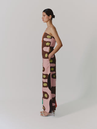 De Loreta Aloe Dress in Teko