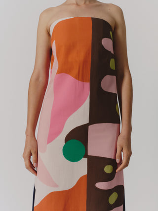 De Loreta Aloe Dress in Teko