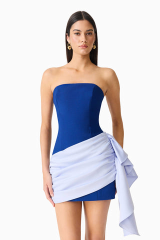 Elliatt June Mini Dress in Blue