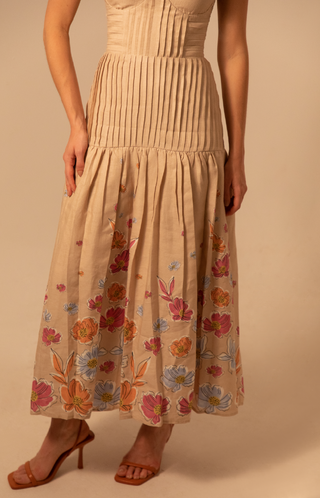 Kleid Aithana Maxi in Daisy Multi