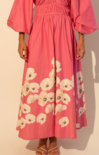 Kleid Eliana Dress in Garden Pink