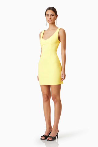 Elliatt Nola Party Dress in Yellow