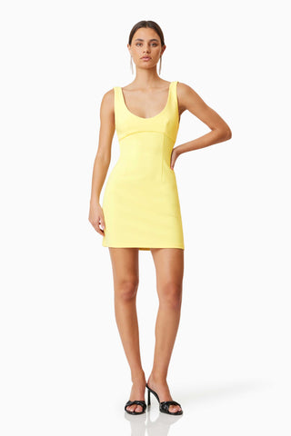 Elliatt Nola Party Dress in Yellow