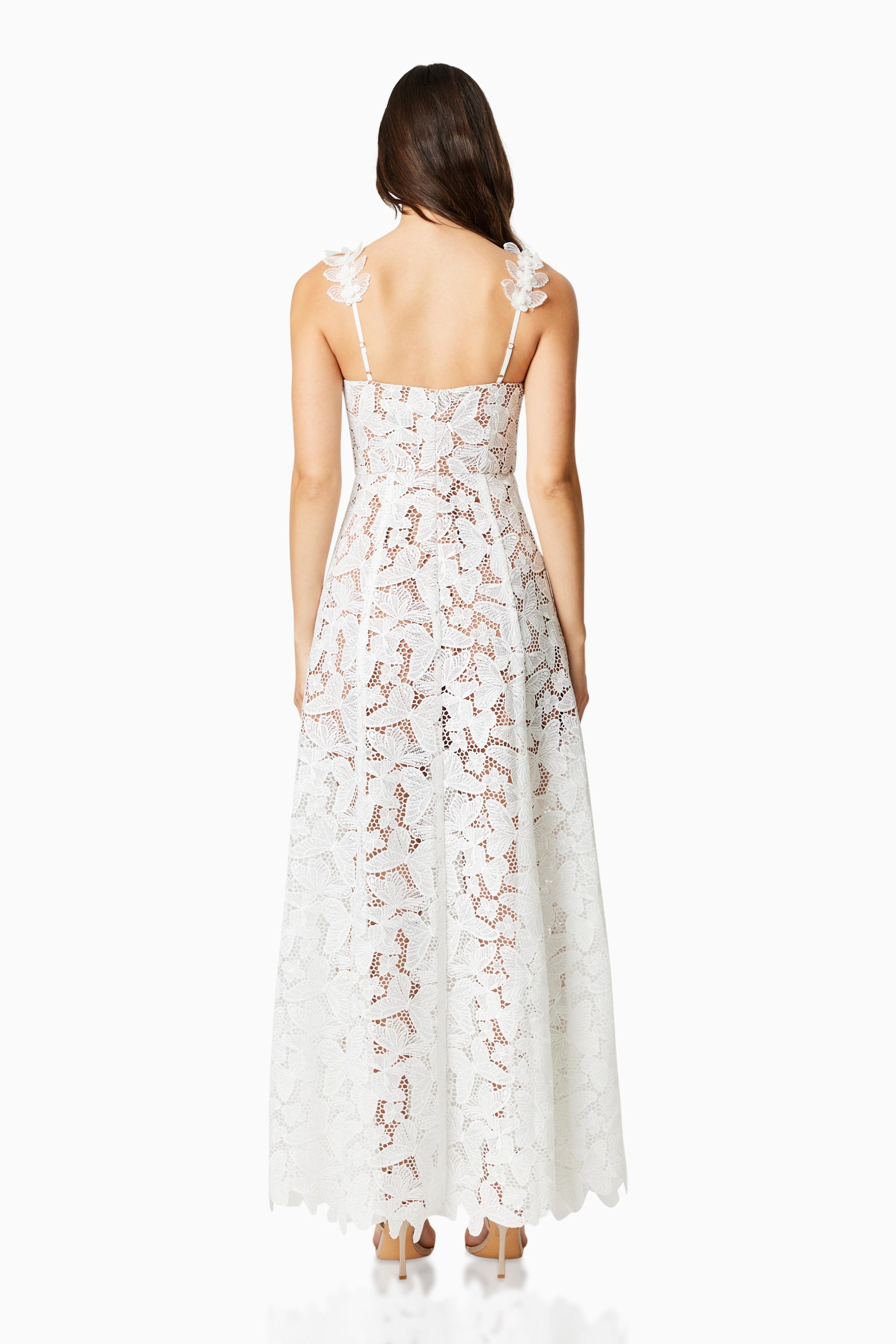 elliatt white lace dress ELLIATT Cora Mini Dress in White