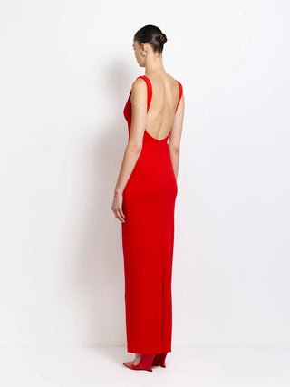 Effie Kats Verona Gown in Cherry Red