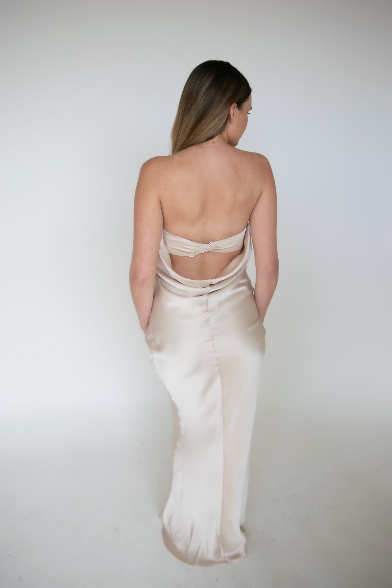 Cassie Strapless Maxi