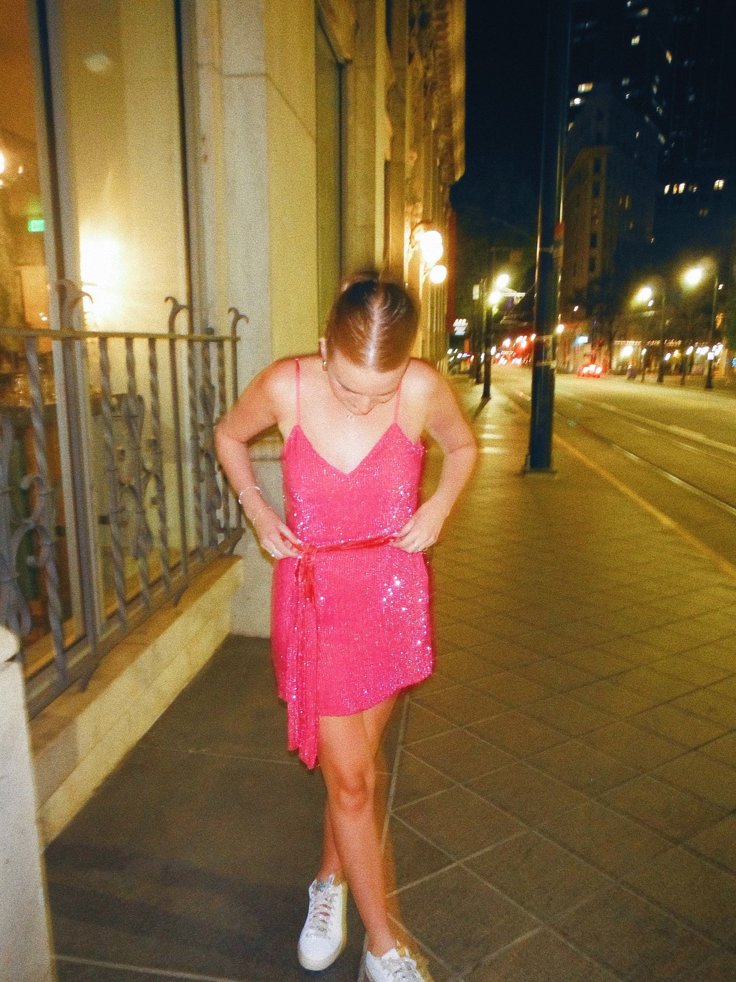Retrofete Claire Dress in Pink